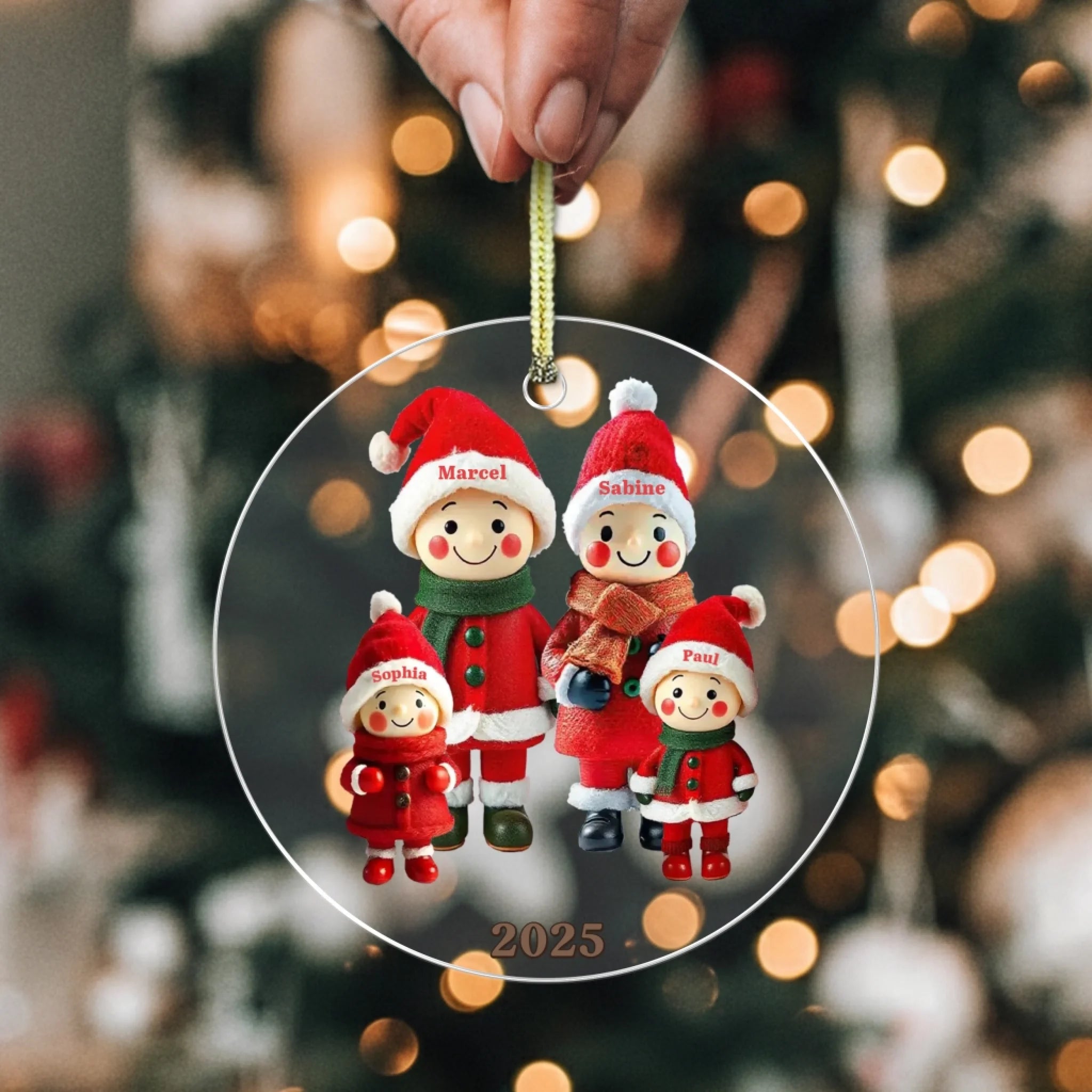 Mockup Acrylic Ornament 04 Ba